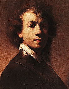 Rembrandt's 1st Portrait