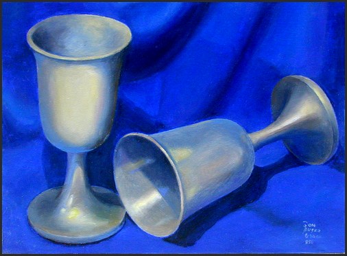Two Silver Cups