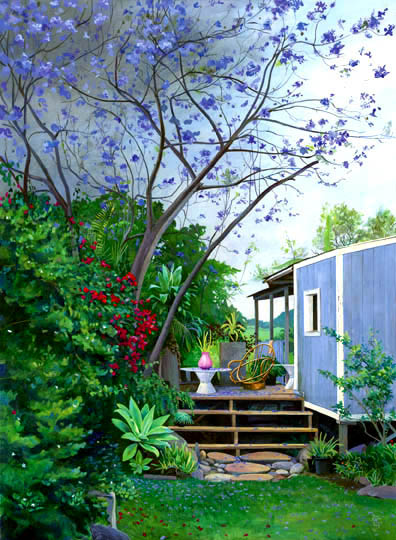 Giclee Mikes Jacaranda 2006 by
Don Jusko