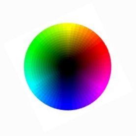 RGB colorwheel, shade