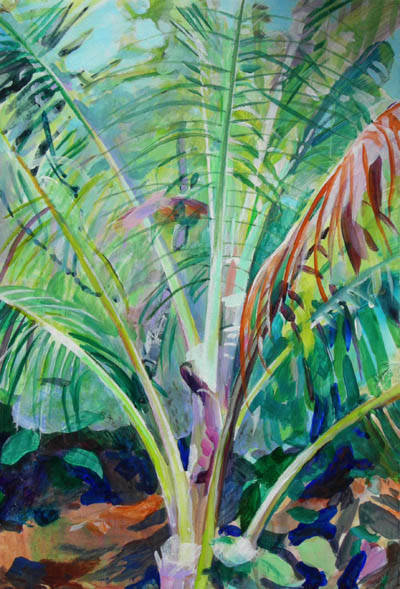 Kaupo Palm Painting