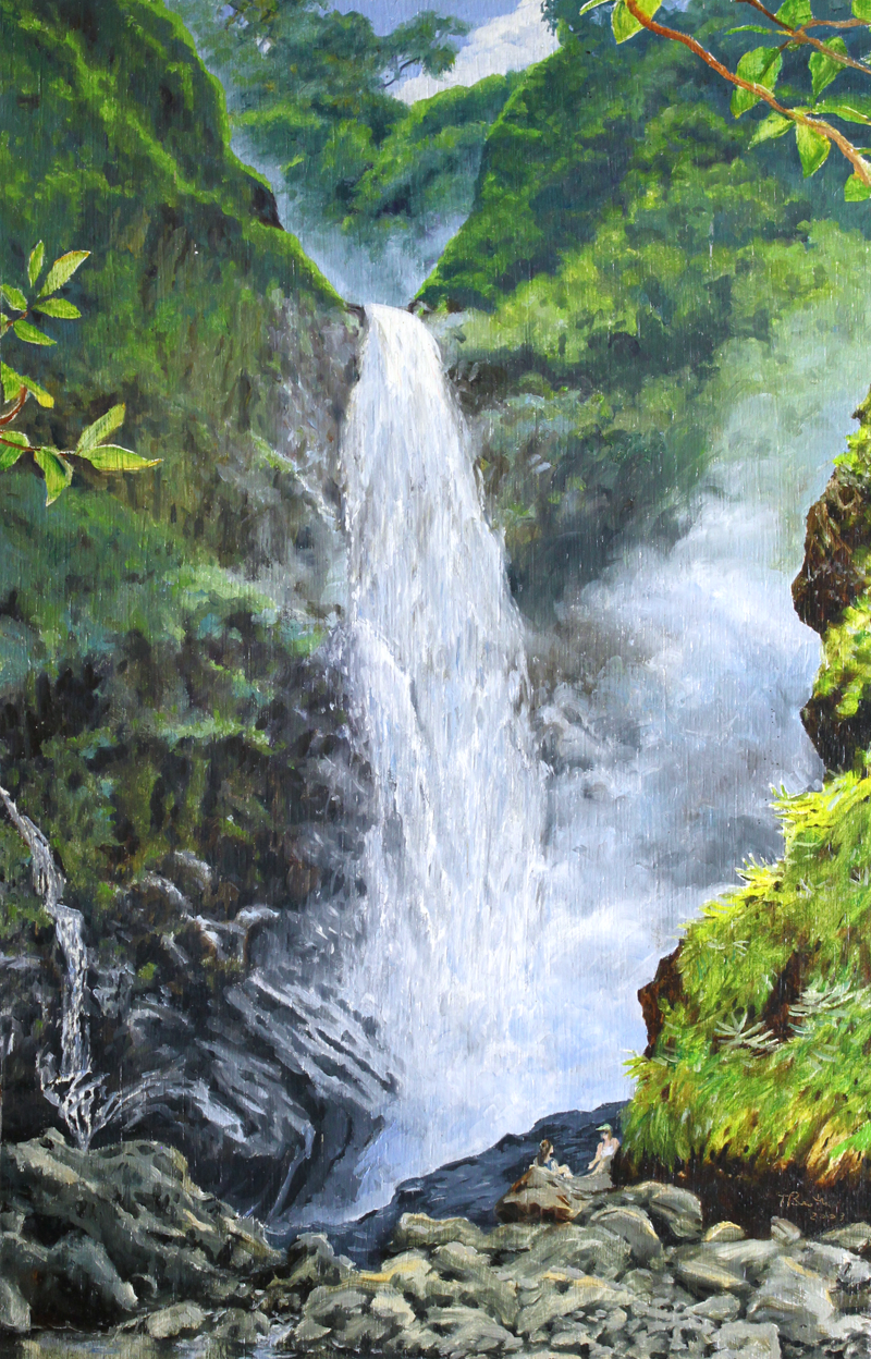 tombooth, waterfall, 2003